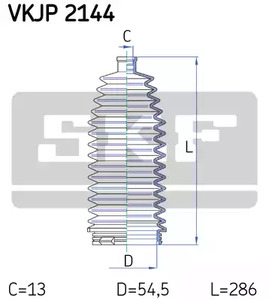 Фото VKJP2144 Комплект пыльника SKF {forloop.counter}}